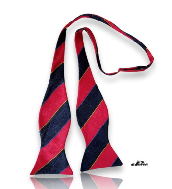 self-tied bowtie