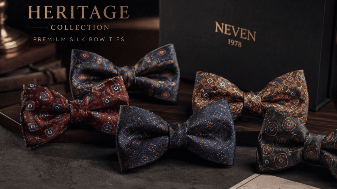 Introducing the Heritage Collection: Silk Bow Ties with Character
